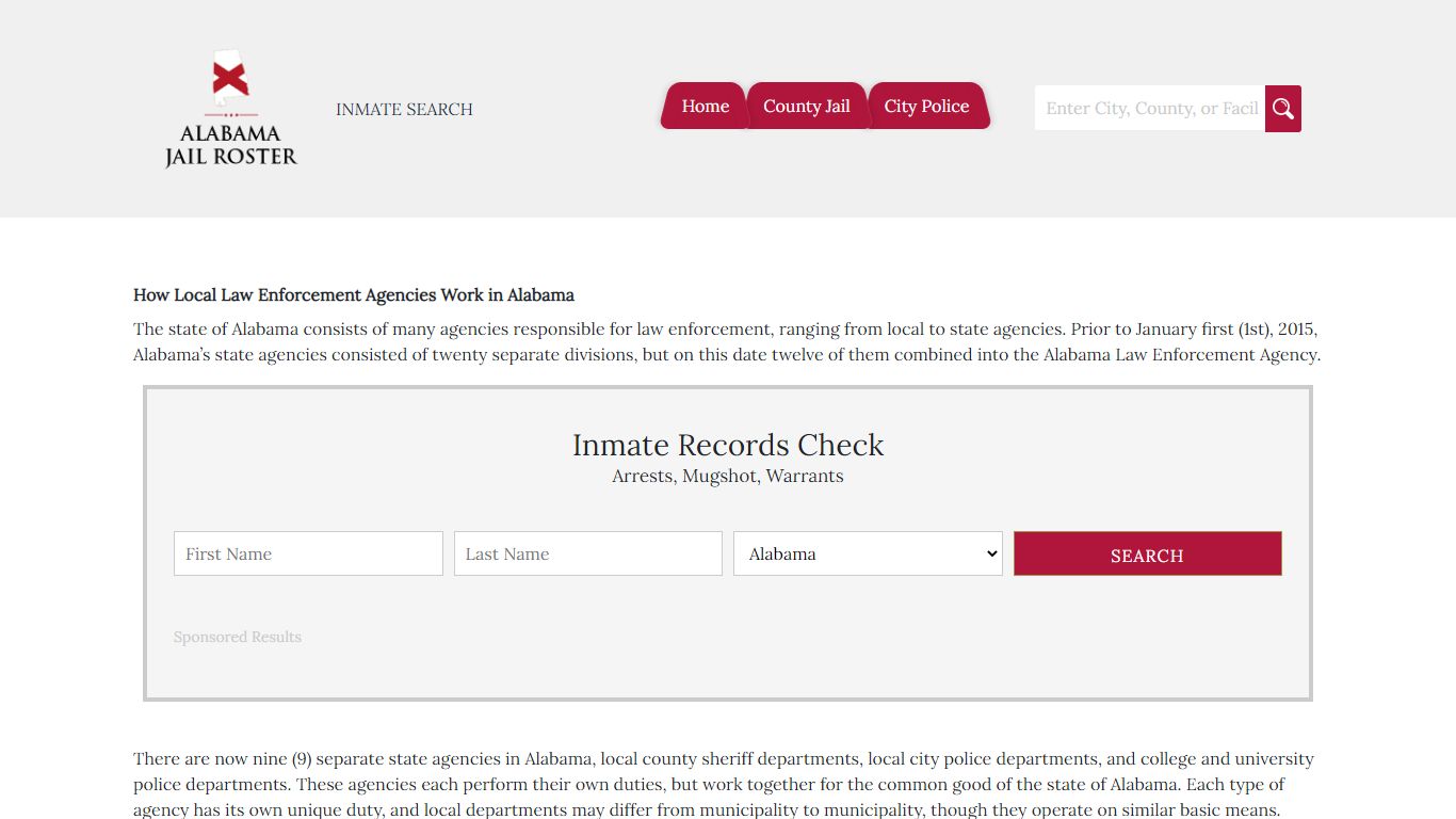 Russell County | Alabama Jail Inmate Search